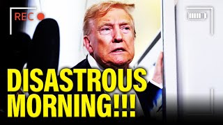 Trump has TERRIBLE MORNING as Interview GOES OFF THE RAILS