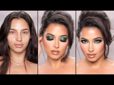 Video: Dagens Makeup: Ombre Blue Green Eyes