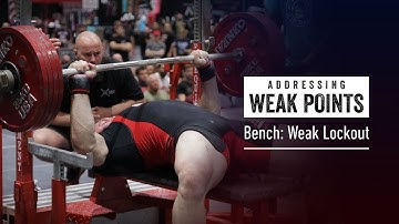 Addressing Weak Points | Bench | Weak Lockout | JTSstrength.com