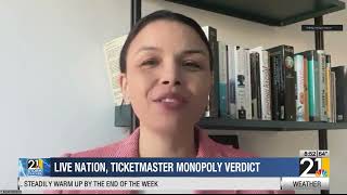 Live Nation, Ticketmaster Monopoly Verdict