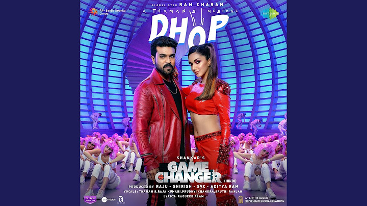 Dhop (From "Game Changer") (Hindi)