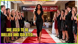 Bullies Planned to Humiliate the Black "Ugly Duckling" at the Reunion  She Showed Up as a Supermodel