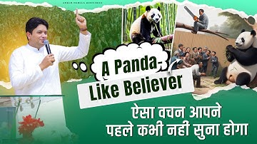 A Panda-Like Believer | ऐसा वचन आपने पहले कभी नहीं सुना होगा |  #apostleankuryosephnarula | ANM