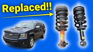 Chevy/GMC Tahoe/Suburban/Yukon Strut Replacement Highlights by SevenFortyOne Radios and Repairs 1,014 views 4 months ago 8 minutes, 39 seconds