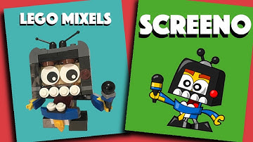 LEGO Mixels Screeno - series 9 - Stop Motion Build.