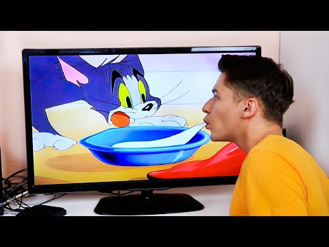 Tom and Jerry Milk Scene - TikTok Challenge Invisible Mouse