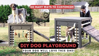 I Built My Dogs A Playground! | Easy DIY Build | Ashleigh Lauren