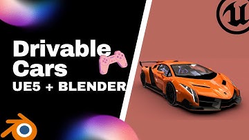 Creating Drivable Cars in #unrealengine5 and #blender || Very Detailed Tutorial