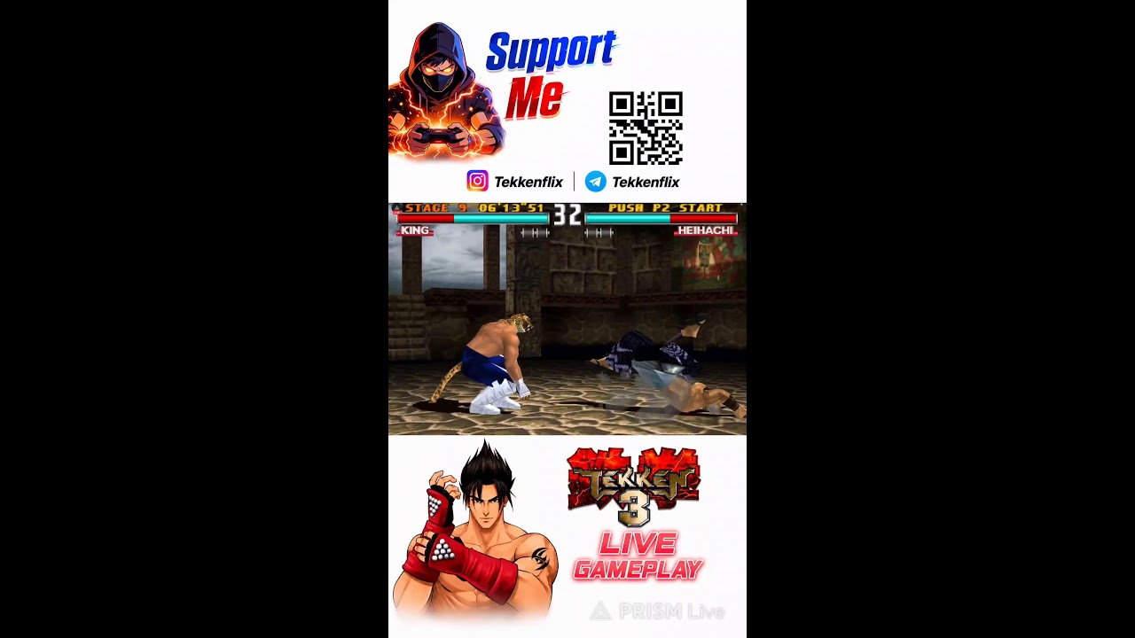 Tekken 3 Live Gameplay