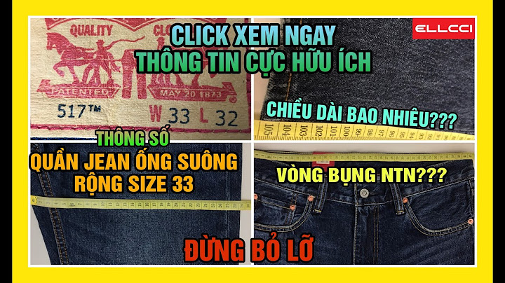 Quần size 32 là size gì năm 2024