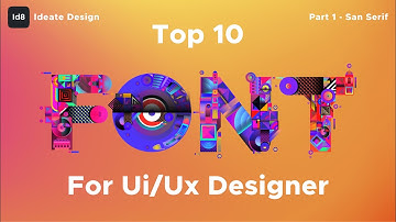 Top 10 Font for UI/UX designer  | Free Download Font | Popular Font