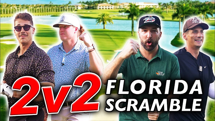 2v2 Florida Scramble W/ Mark Dohner