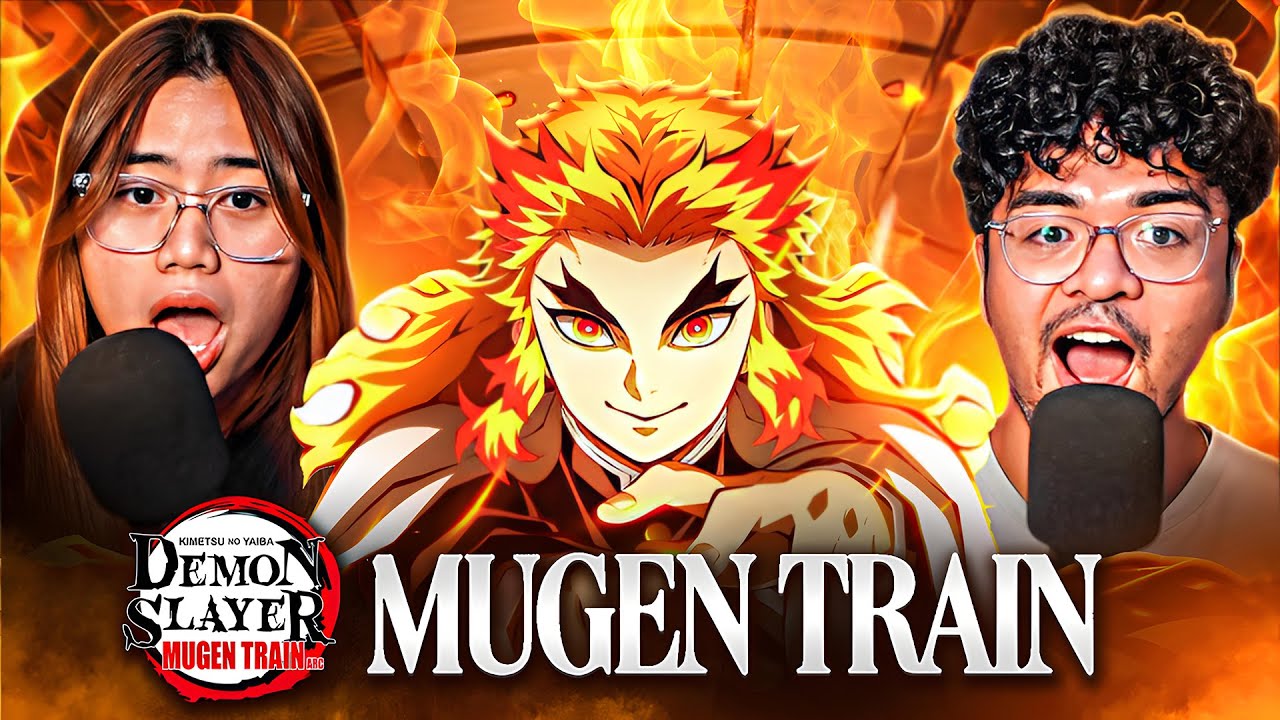 SET YOUR HEART ABLAZE!🔥😭 | GIRLFRIEND REACTS To Demon Slayer The Movie: Mugen Train!