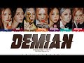 Dreamcatcher 드림캐쳐 DEMIAN Lyrics Color Coded Han Rom Eng