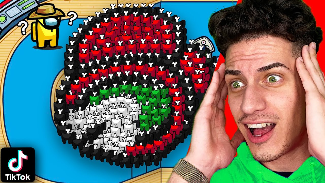 TESTING 10 NEW VIRAL TIK TOK AMONG US HACKS! **THEY WORKED!** YouTube