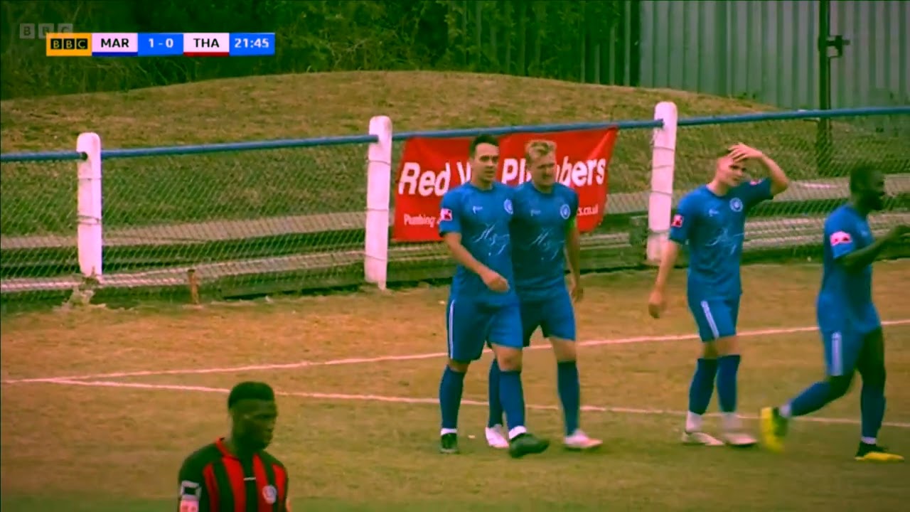 Marlow FC vs Thame United - FA CUP live on the BBC