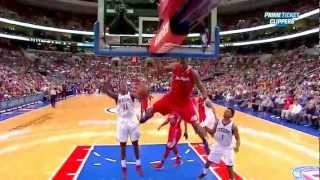 DeAndre Jordan FLIES IN FROM OUT OF NOWHERE