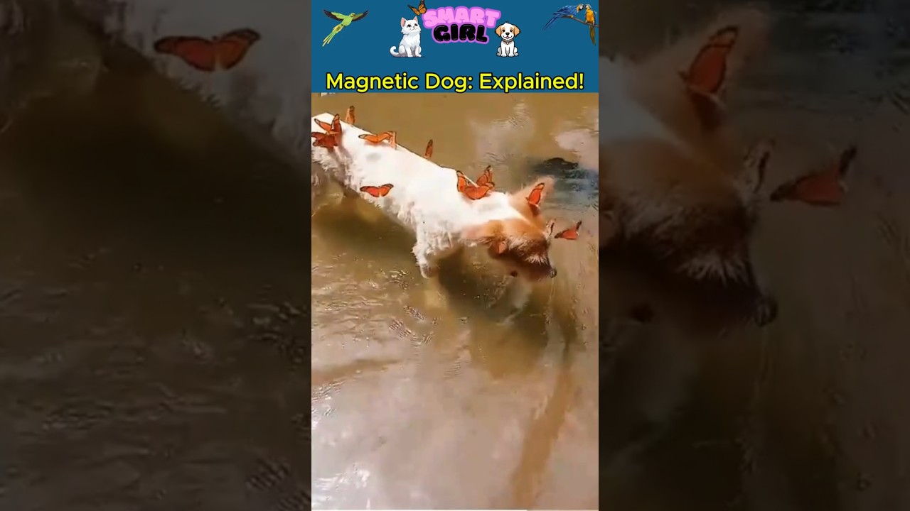 Magnetic Dog: Why Do Butterflies Love This Dog? Discover the Secret!
