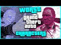 The worst characters in every grand theft auto