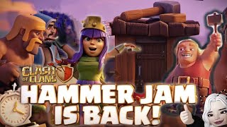 Hammer Jam Is Here Dont Sleep On It Clash Of Clans 2022 
