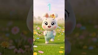 1 to 10 Counting Song | With Little Bunnies | Kids Learning Numbers #shorts #viral #cartoon