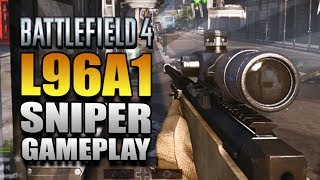 Battlefield 4 Multiplayer Gameplay on Xbox One - Battlefield 4 L96A1 Sniper Montage & Gameplay