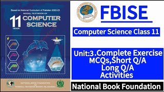Famous Class 11 Computer Chapter 3 ,Complete Exercise| New Syllabus 2024|LearnOnlineWithAnum Profile