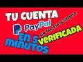 Como crear una cuenta de PAYPAL 2020 SIN tarjeta de CRÉDITO[GRATIS]