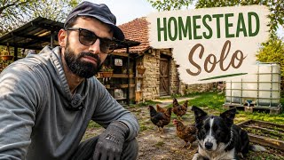 I was left completely alone on the homestead