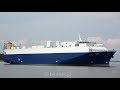 [4K]白虎 - プリンス海運㊗新造船就航・苅田港初入港 / BYAKKO - Prince Kaiun vehicles carrier - 2022