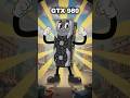 Rating Nvidia GTX 900-Series GPU by CARTOONS...🤯#pcgaming #gamingsetup #techshorts #viralshorts