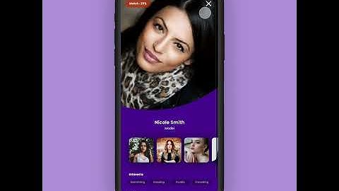 Dating App UI Animations