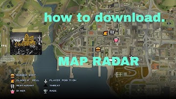 How to download radar map gta samp||KHAIZZERYT