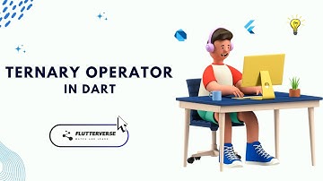 Ternary operator in Dart [ Dart Tutorials Myanmar] { Burmese Language }
