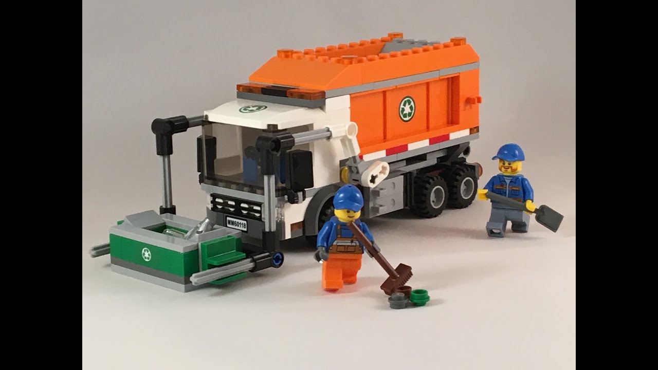 Lego City 60118 Garbage Truck - Speed build review - YouTube