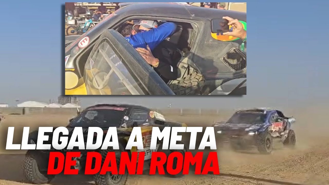 Así llegó a meta Nani Roma remolcado por Laia Sanz I MARCA