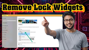 How To Remove the New Lock Screen Widgets in Windows 10 - Detailed Tutorial