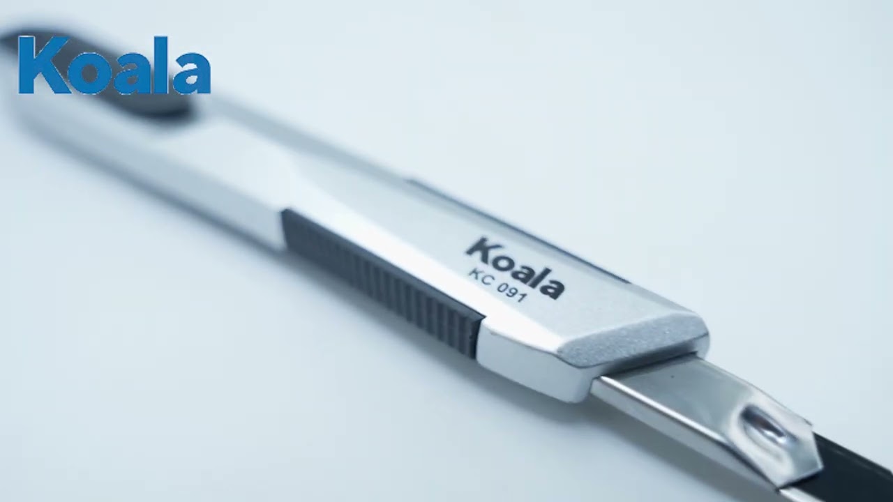 Koala KC 091 Metal Body Carbon Steel SK5 Blade NT Cutter