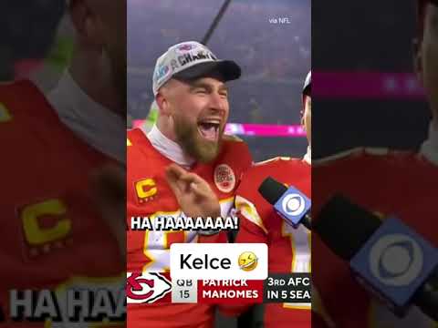 Travis kelce is feeling it #shorts #chiefs #superbowl