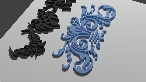 How to make these 3d designs in 2 mins in blender