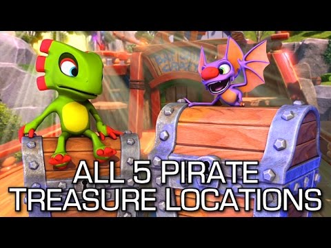 Video: Posizioni Del Tesoro Dei Pirati Di Yooka-Laylee Per Sbloccare Tre Trofei E Obiettivi Nascosti