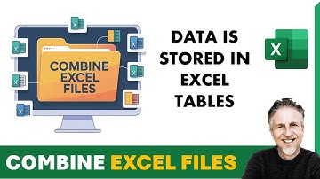 Merge / Combine Excel Files in One Workbook : Data is in Tables