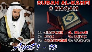 BEAUTIFUL RECITATION SURAH AL-KAHFI AYAT ( 1 - 10 ) DENGAN 6 IRAMA