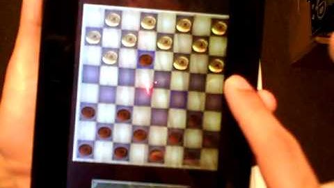 First impression review of the Checkers game app by AI Factory for Android (gameplay footage)