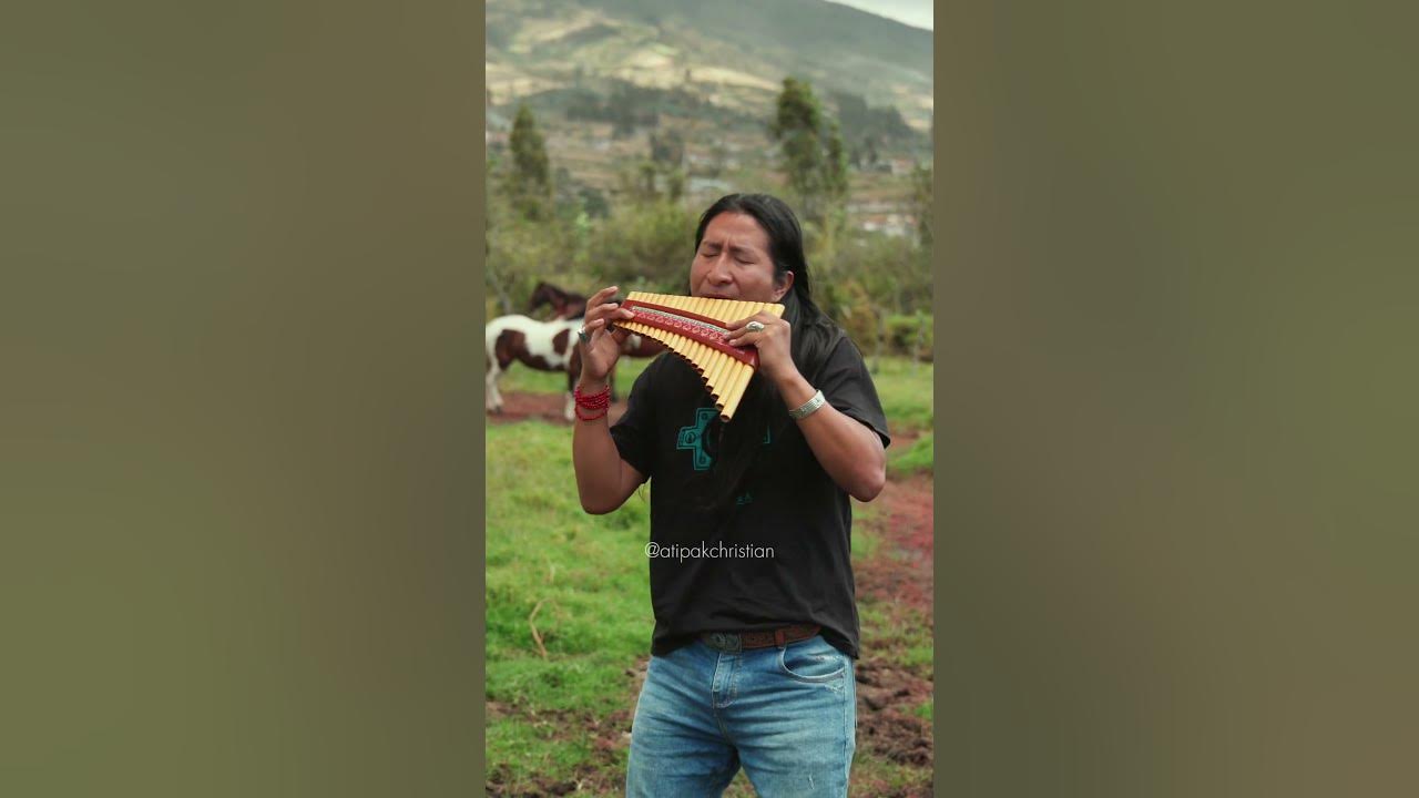🔥 Karol G - Papasito | Cover by Atipak Christian - Pan Flute 🕺 #andeanmusic #musicaandina #panflöte