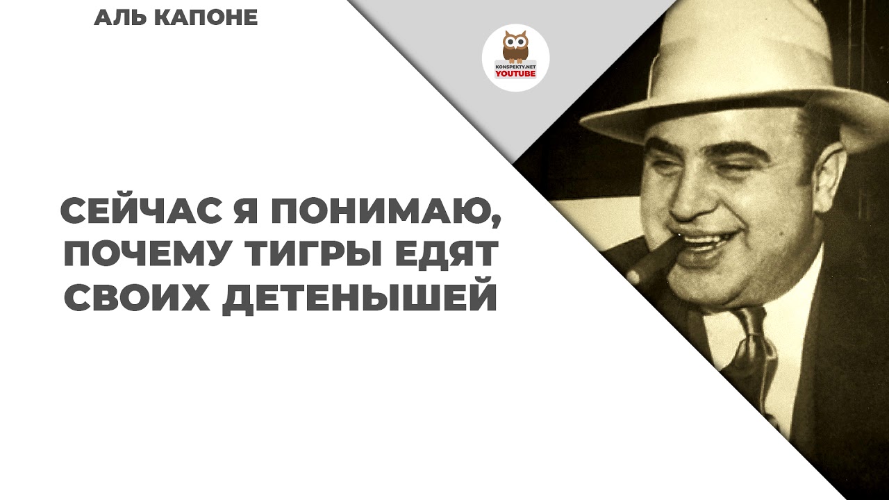 Аль капоне цитаты и афоризмы в картинках