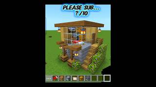 Minecraft POV: Starter House 🤯 #minecraft #shorts #viral