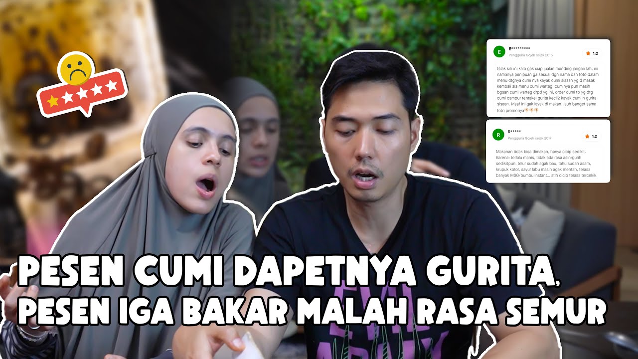 SABAR-SABAR‼️ KINOS GINA NYOBAIN MAKANAN DENGAN RATING RENDAH