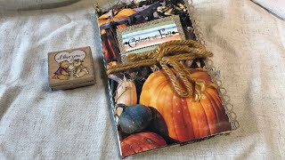 Colors Of Fall Junk Journal Flip Through