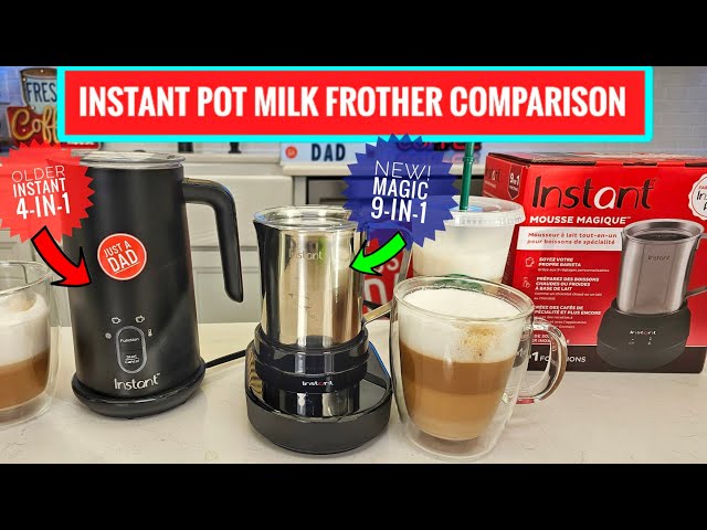 Instant Pot Milk Frother vs Instant Magic Froth Comparison 